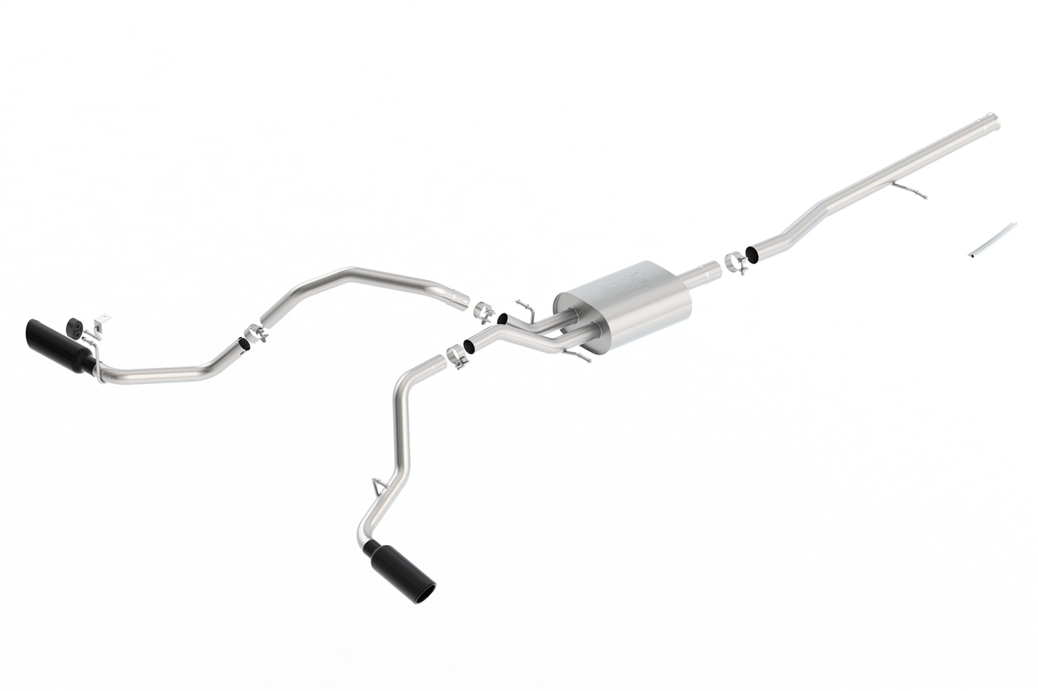 Borla 140546BC - 14-16 Chevrolet Silverado 1500 5.3L ATAK Catback Exhaust w/ Black Chrome Tips
