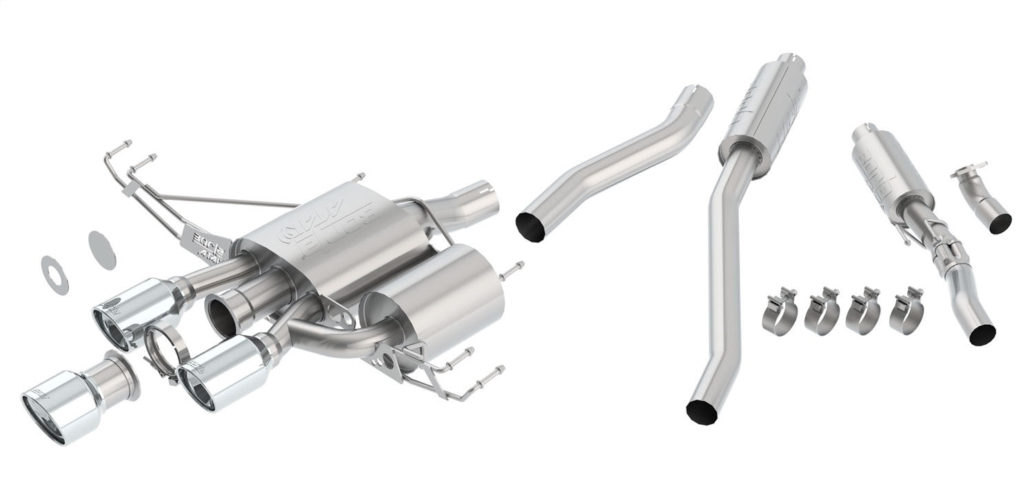 Borla 140738 - 2017-2018 Honda Civic Type-R Cat-Back Exhaust Borla 140738 - 2017-2018 Honda Civic Type-R Cat-Back Exhaust