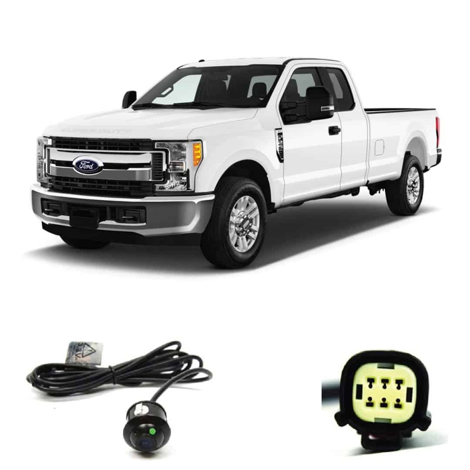 Brandmotion 9002-7552 - For Ford Super Duty Factory Tailgate Harness w/Bullet Camera Mount Brandmotion 9002-7552 - For Ford Super Duty Factory Tailgate Harness w/Bullet Camera Mount