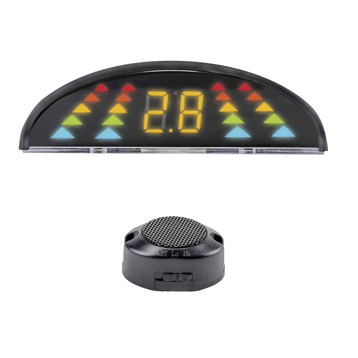 Brandmotion 9002-3010 - Switchable Front/Rear 4 Sensor Parking System