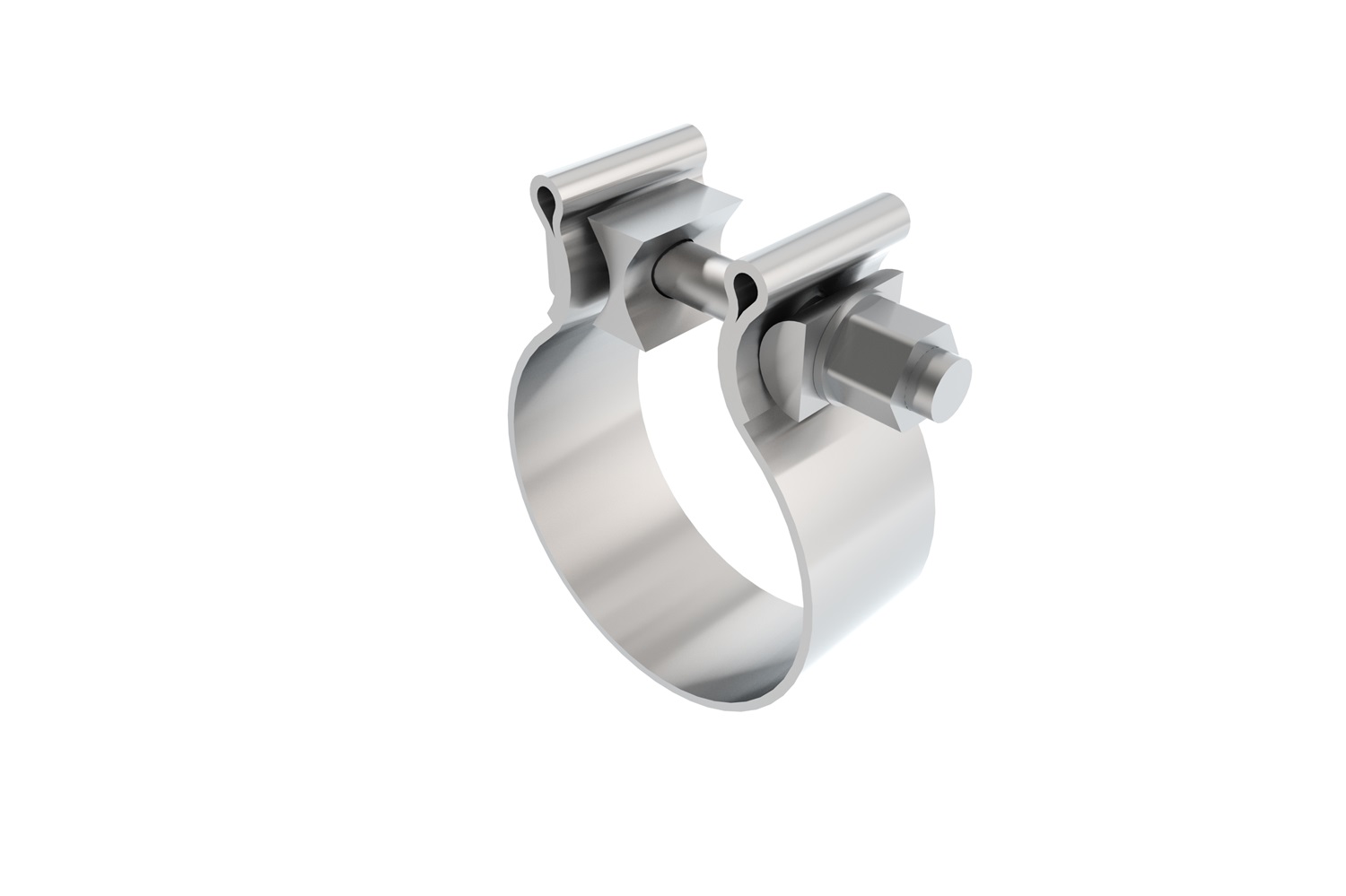 Borla 18327 - Universal 2.75in Stainless Steel AccuSeal Clamps