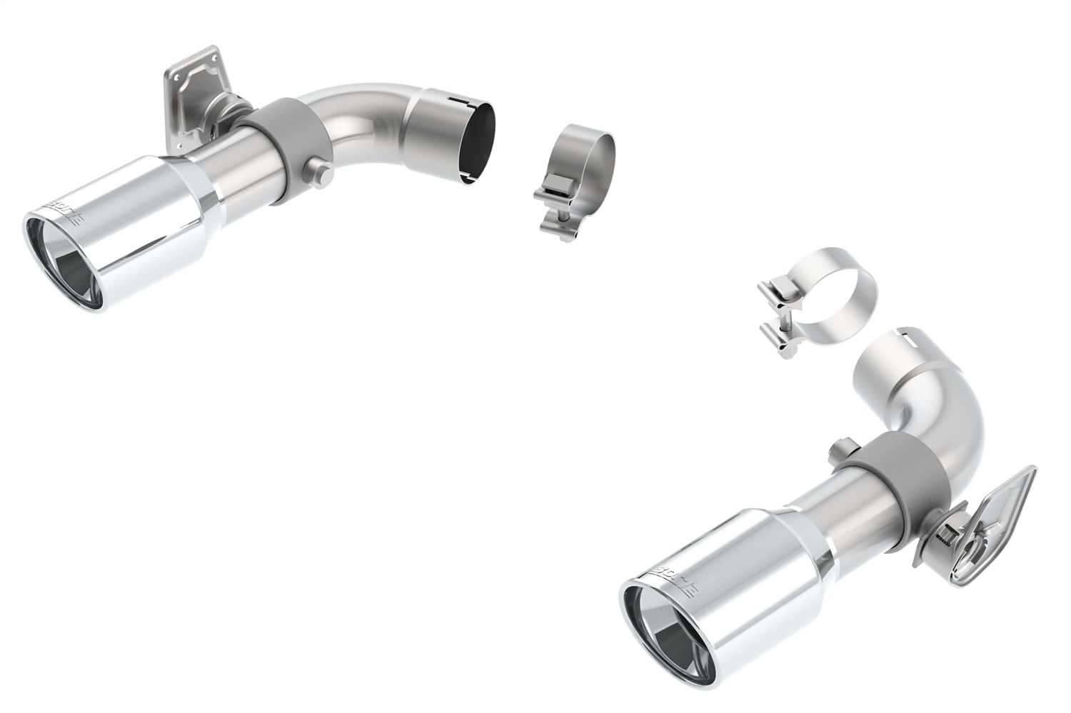 Borla 60605 - 2016 Chevy Camaro SS 6.2L Dual NPP Tip Adapters