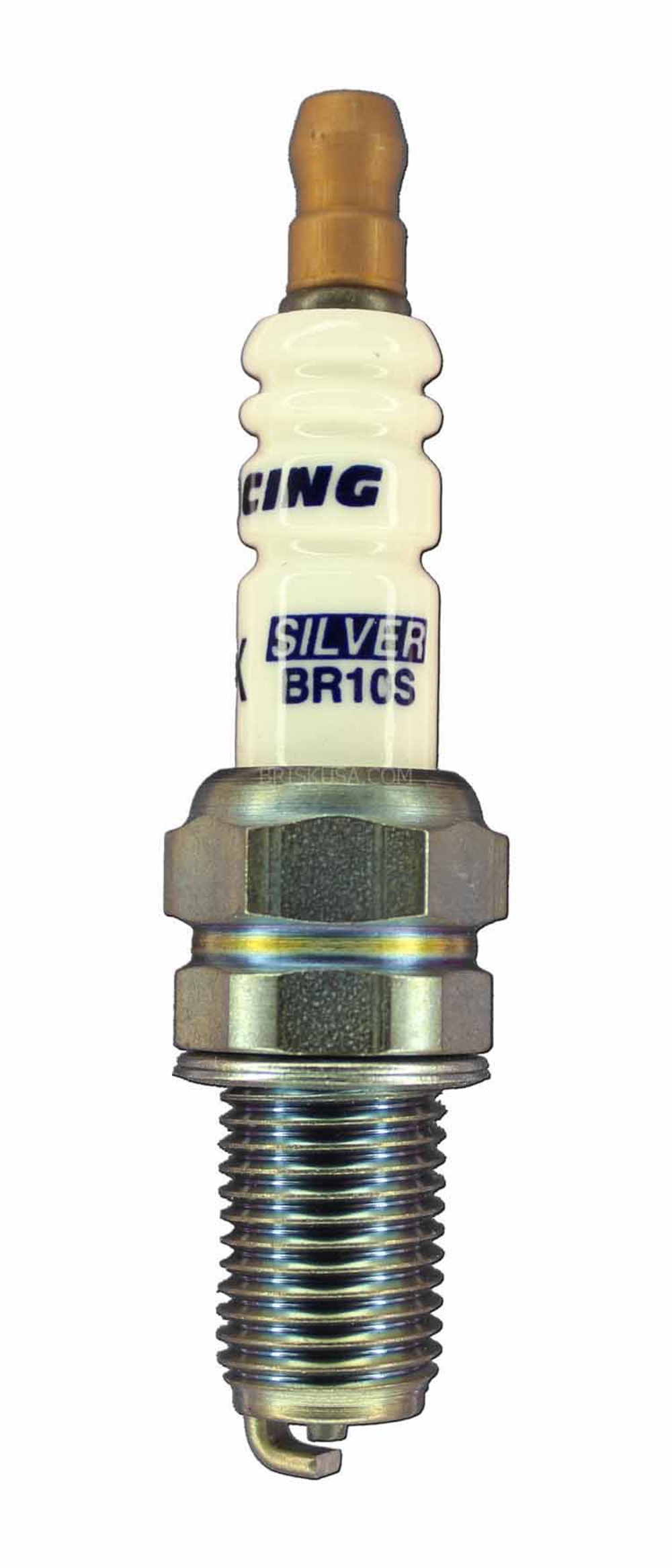 Brisk Spark Plugs BR10S - Spark Plug Silver Racing