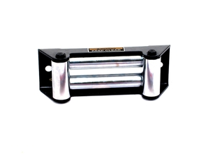 Bulldog Winch 20055T - ATV Roller Fairlead With 122.5MM Mount Textured Black
