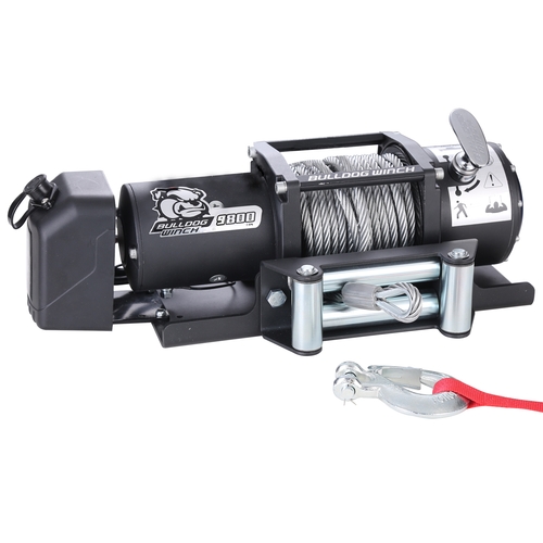 Bulldog Winch 10061 - 9800 Lb Trailer Winch Wired Rope Bulldog Winch 10061 - 9800 Lb Trailer Winch Wired Rope