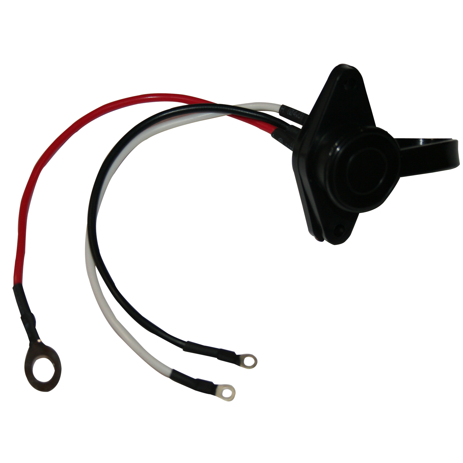 Bulldog Winch 20178C - Plug Female W/Wire Harness Truck 3 Prong Push In Contactor W/Small Screw Connections