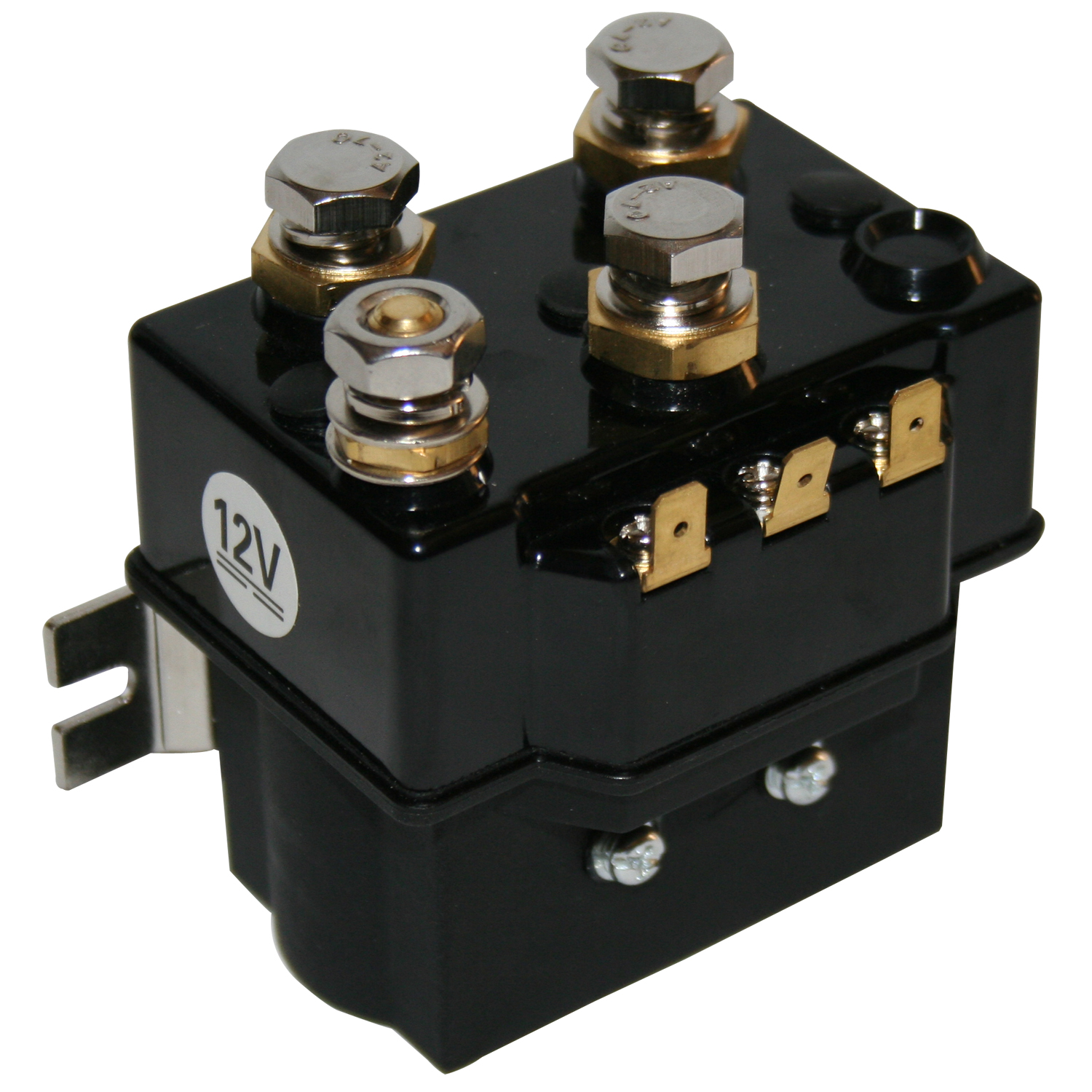Bulldog Winch 20129 - Winch Contactor 500 AMP QE Replacement for Alpha 10013 9.3k and 10027 12.5 K