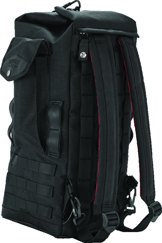 Burly Brand B15-1013B - Voyager Sissy Bar Backpack - Black Burly Brand B15-1013B - Voyager Sissy Bar Backpack - Black
