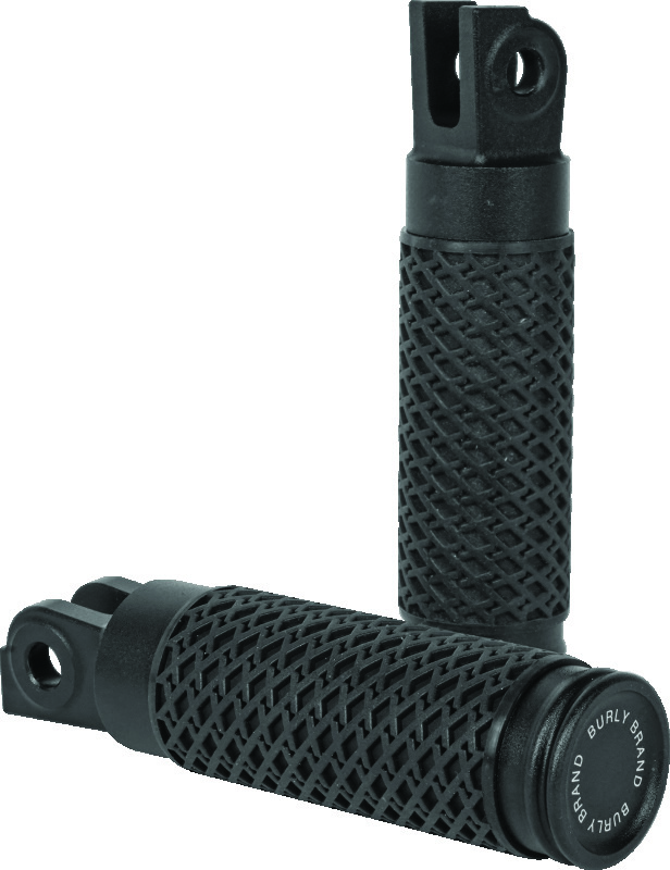 Burly Brand B13-1204B - Slash Cut Rider Front Peg Set