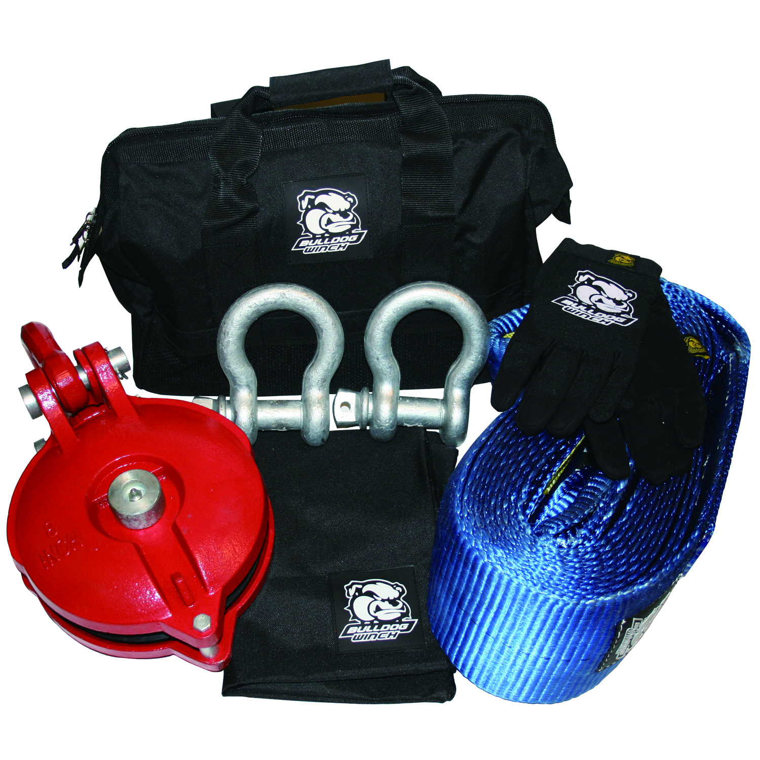 Bulldog Winch 20196 - Winch Accessory Kit 7 PC 16,000 LB WLL Rigging Kit Bulldog Winch 20196 - Winch Accessory Kit 7 PC 16,000 LB WLL Rigging Kit