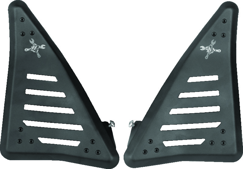 Burly Brand B10-3003TB - 21-22 Rebel 1100 Slash Cut Side Panel Covers