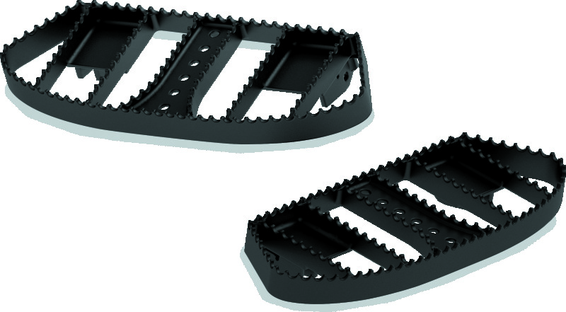 Burly Brand B13-1050B - MX Floorboards - Black
