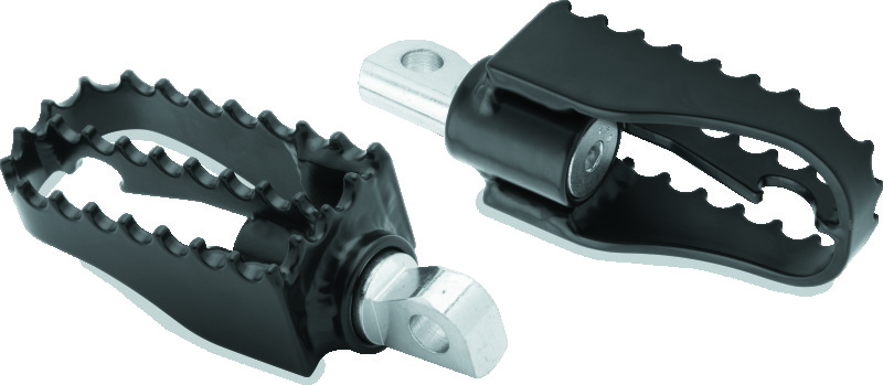 Burly Brand B13-1008B - MX Pegs Pass - Black Burly Brand B13-1008B - MX Pegs Pass - Black