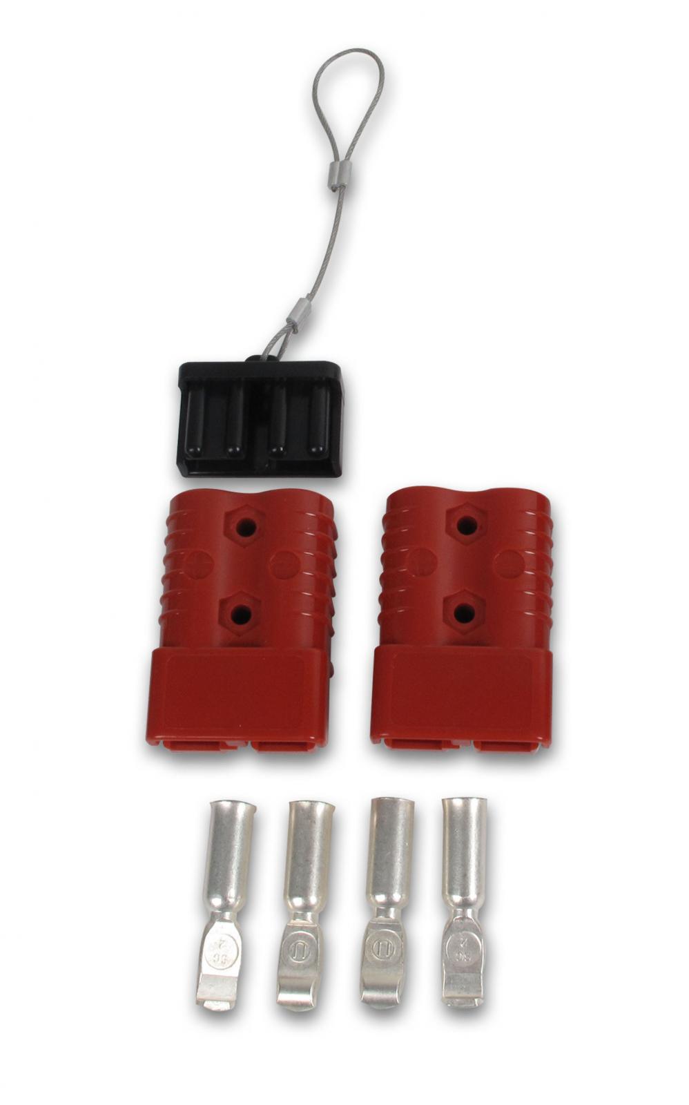 Bulldog Winch 20133 - 175 AMP Quick Connect UL 2 Gauge W/Dust Cover and Wire Tether