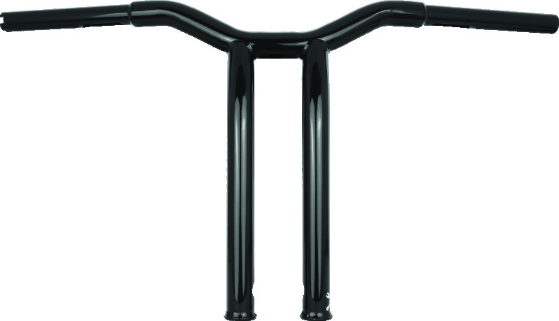 Burly Brand B12-6053B - Dominator Raked Bar 14in - Gloss Black