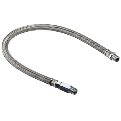 Bulldog Winch 42031 - Leader Hose With Check Valve 3/8 Inch X 20 Inch Stainless Braided Bulldog Winch 42031 - Leader Hose With Check Valve 3/8 Inch X 20 Inch Stainless Braided