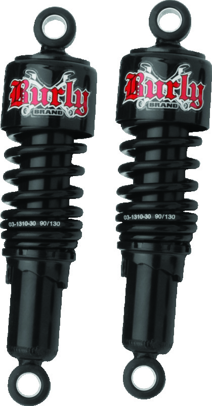 Burly Brand B28-1202B - Dyna Shocks 10.5in - Black