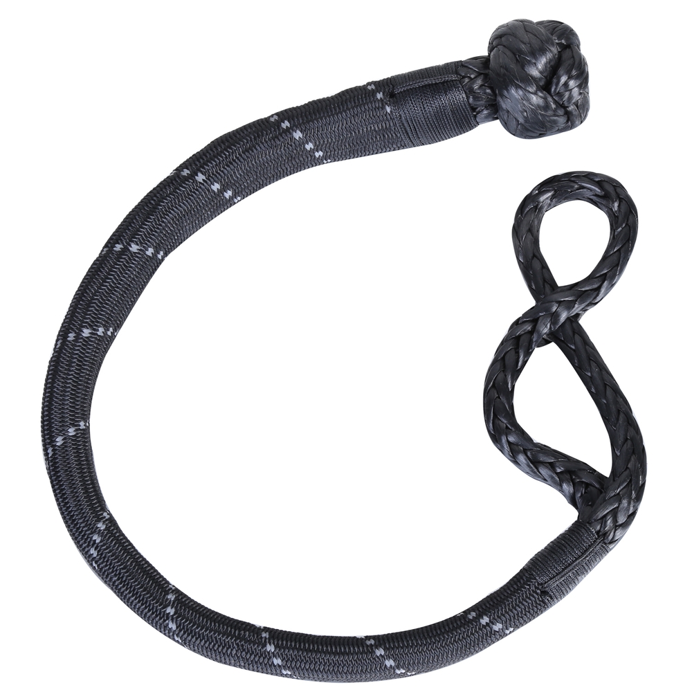 Bulldog Winch 20394 - Abrasion Resistant Rope Shackle 12mm 45000 Lbs Breaking Strength 10 Inch Diameter Loop Reflective Bulldog Winch 20394 - Abrasion Resistant Rope Shackle 12mm 45000 Lbs Breaking Strength 10 Inch Diameter Loop Reflective