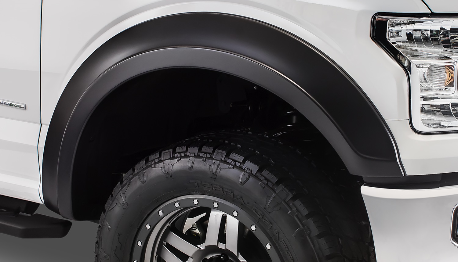 Bushwacker 20093-02 - 15-17 Ford F-150 Extend-A-Fender Style Flares 2pc - Black Bushwacker 20093-02 - 15-17 Ford F-150 Extend-A-Fender Style Flares 2pc - Black