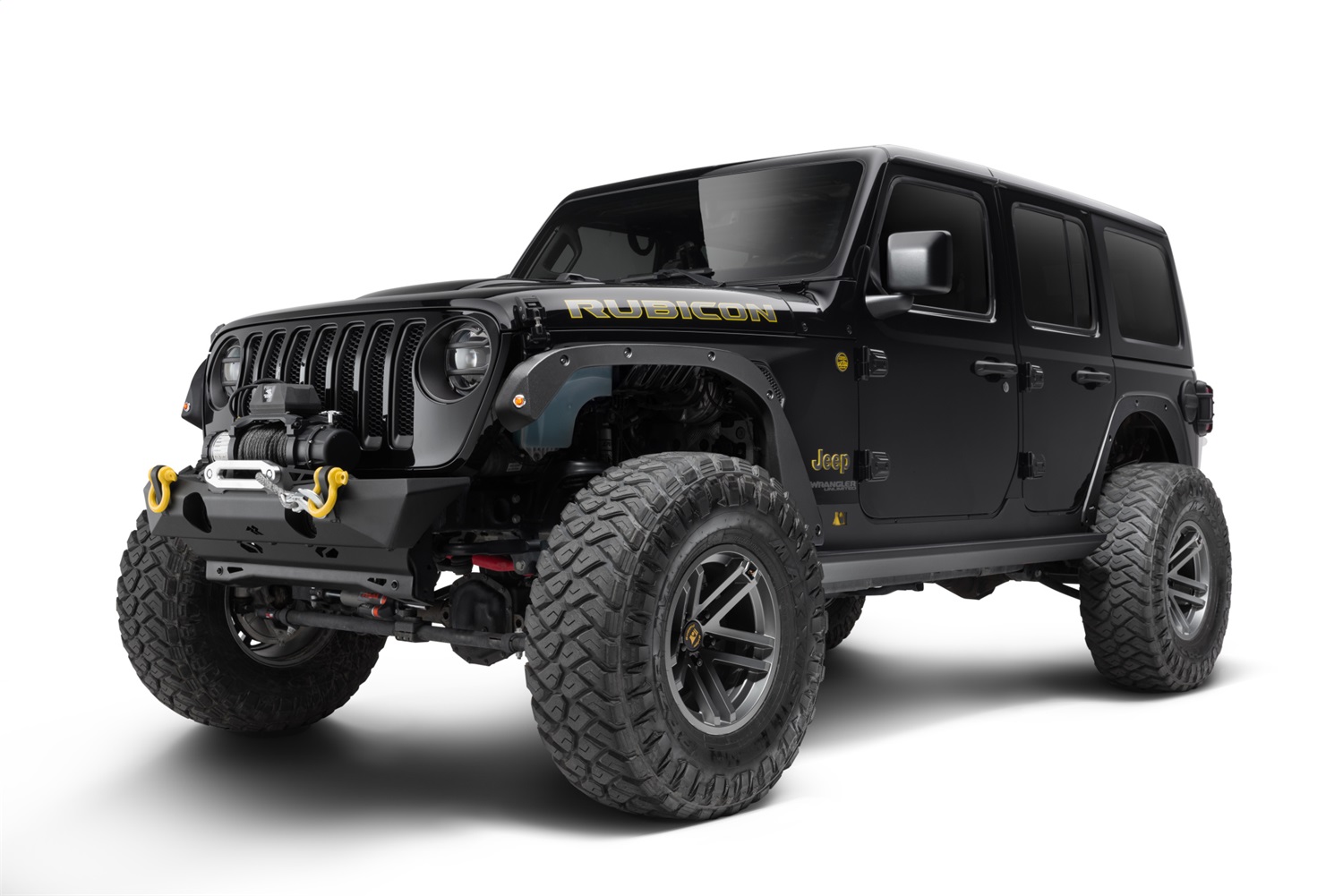 Bushwacker 14096 - Trail Armor Fender Delete Kit 18-21 Jeep Wrangler JL 2DR/4DR