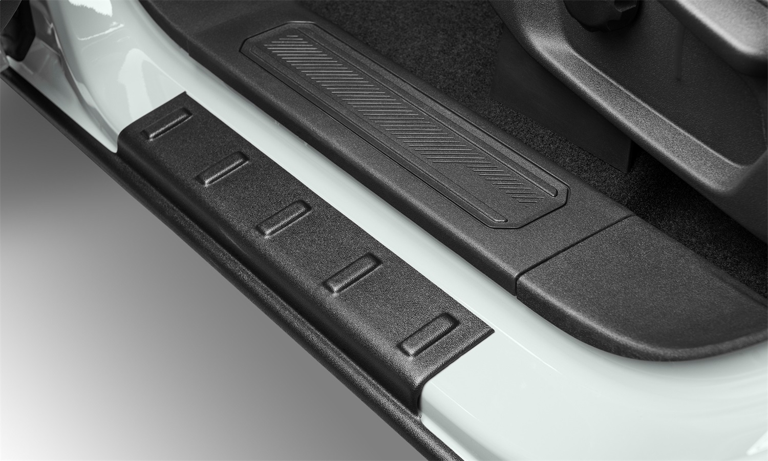Bushwacker 14117 - 2021 Ford Bronco 4-Door Armor Rocker Panel - Black