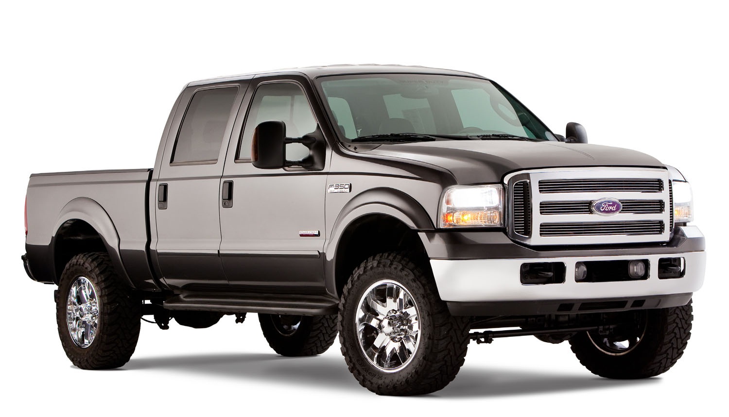 Bushwacker 20909-02 - 99-07 Ford F-250 Super Duty Styleside OE Style Flares 4pc - Black