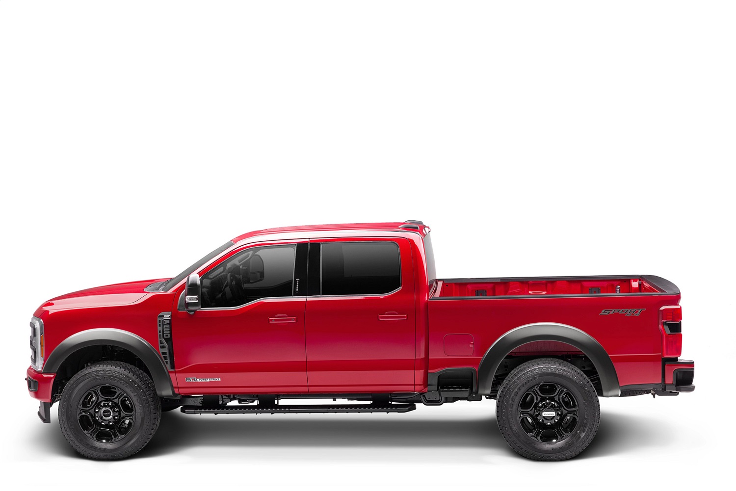 Bushwacker 20971-02 - 23-24 Ford F-250/350 SuperDuty Extend-A-Fender Style Flares 4pc - Black Bushwacker 20971-02 - 23-24 Ford F-250/350 SuperDuty Extend-A-Fender Style Flares 4pc - Black