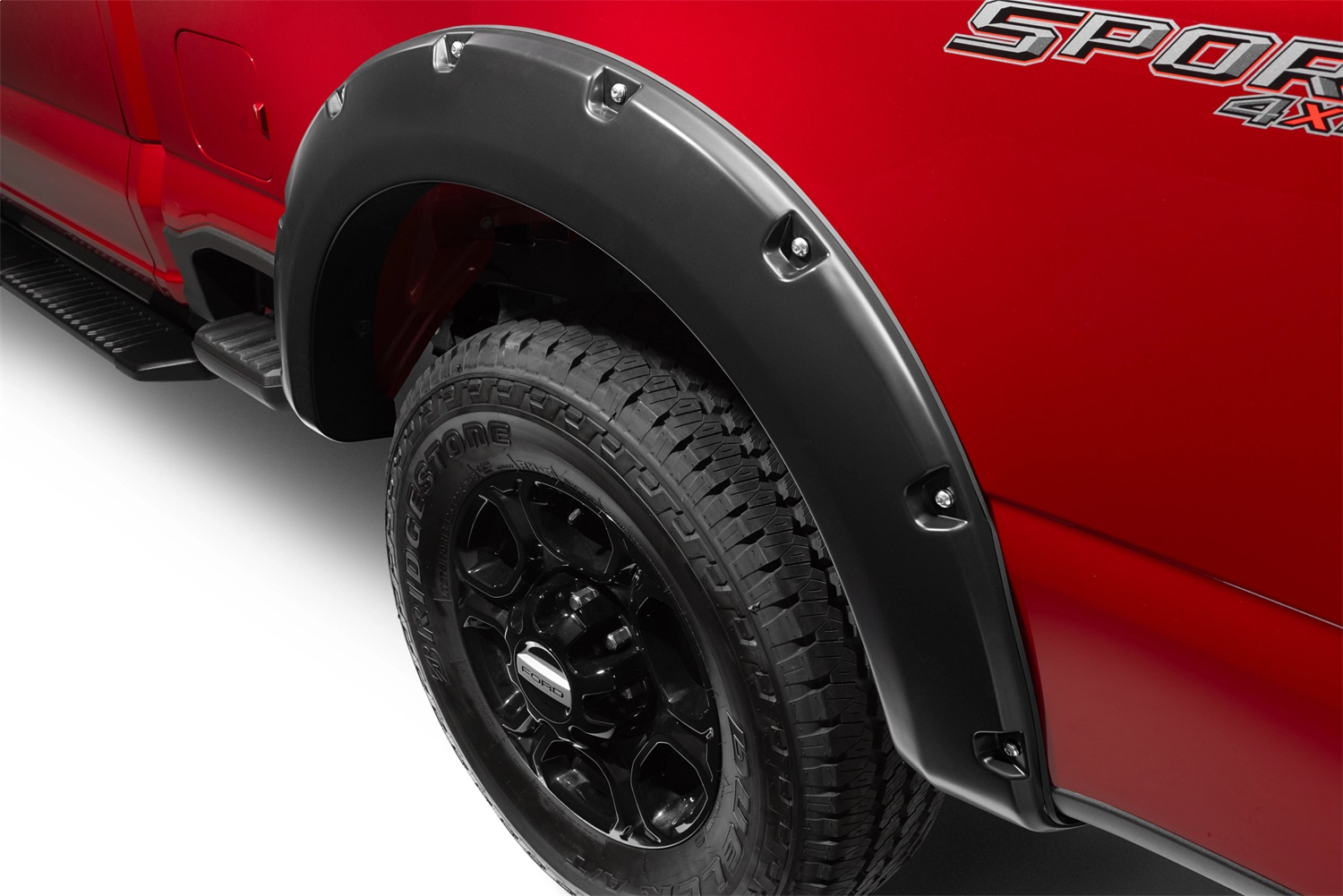 Bushwacker 20146-02 - 23-24 Ford F-250/350 SuperDuty Pocket Style Flares 2pc Rear - Black Bushwacker 20146-02 - 23-24 Ford F-250/350 SuperDuty Pocket Style Flares 2pc Rear - Black
