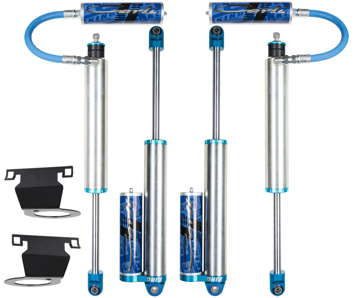 Carli Suspension AS-DPT25SPKG-13-D - Carli 13-23 Ram 3500 4x4 Diesel Carli Custom King 2.5in Rr Front/Rear Shock Pkg 3.25in Lift