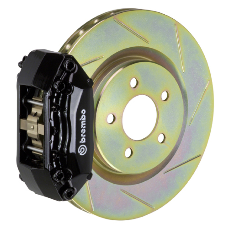Brembo 1A5.5004A1 - 05-06 Focus Front GT BBK 4 Piston Cast 2pc 305x28 1pc Rotor Slotted Type-1-Black Brembo 1A5.5004A1 - 05-06 Focus Front GT BBK 4 Piston Cast 2pc 305x28 1pc Rotor Slotted Type-1-Black