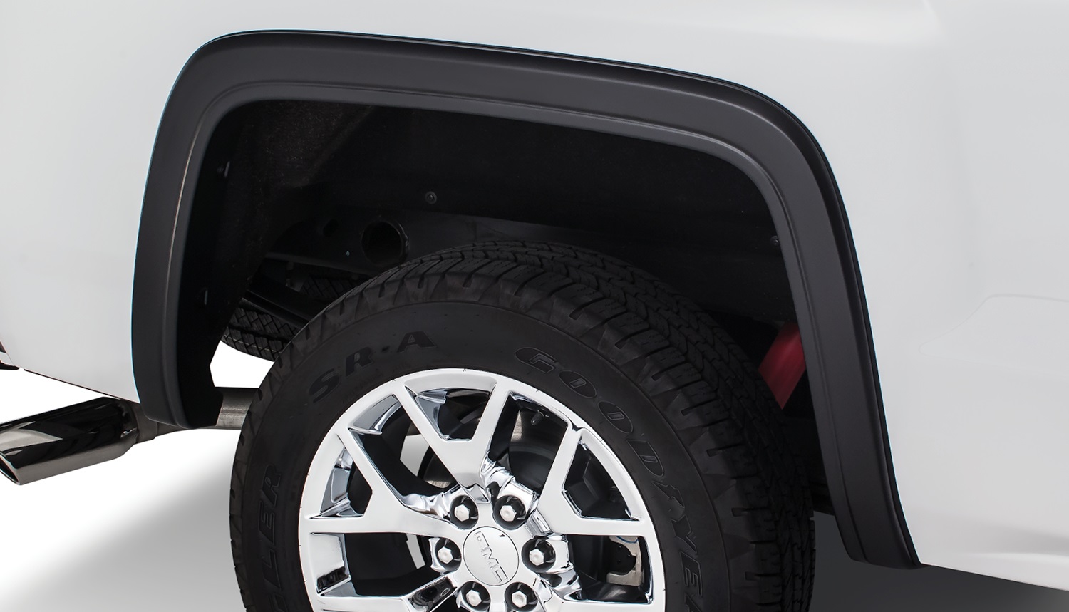 Bushwacker 40084-02 - 07-13 GMC Sierra 1500 Fleetside OE Style Flares 2pc 69.3in Bed - Black Bushwacker 40084-02 - 07-13 GMC Sierra 1500 Fleetside OE Style Flares 2pc 69.3in Bed - Black