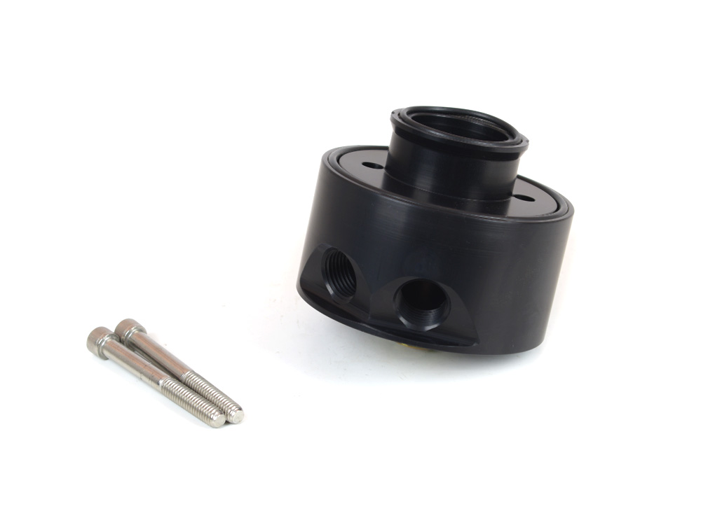 Canton 22-560 - Billet Aluminum Oil Input Adapter Sandwich Style Big Block Chevy