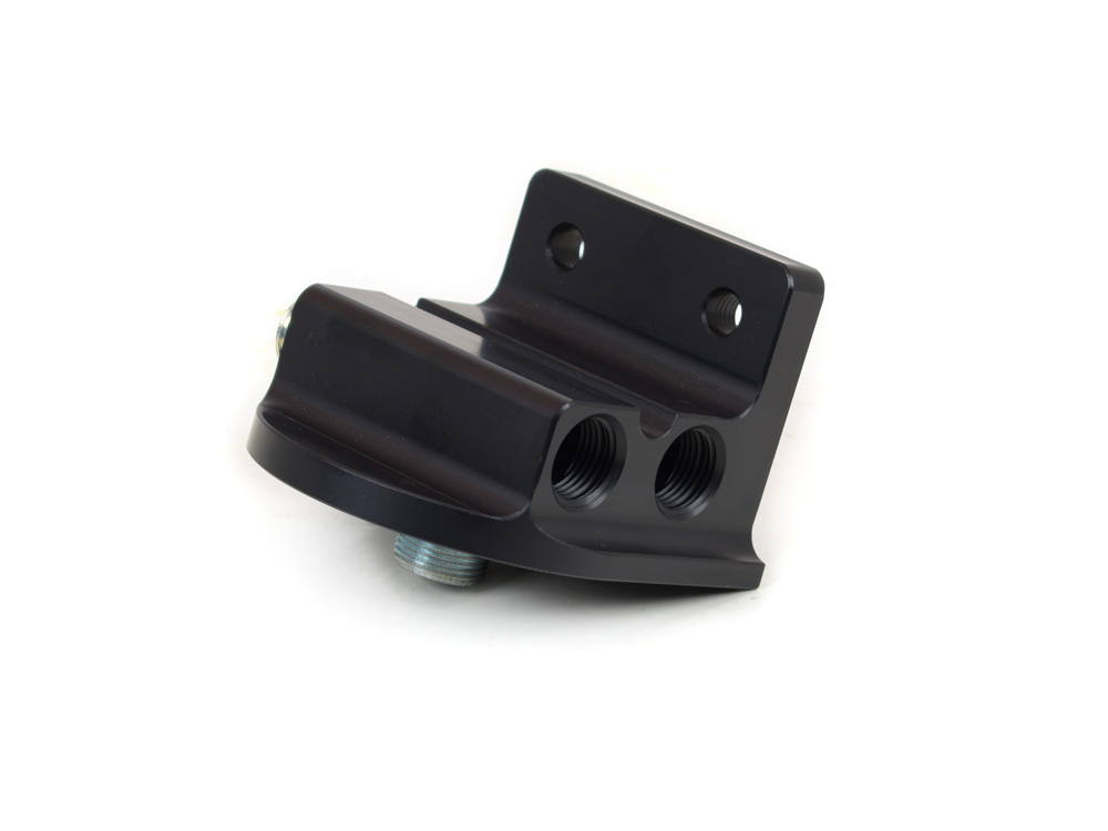 Canton 22-623 - Billet Alum Remote Oil Filter Mount For 22MM x 1.5 Thread Filters Canton 22-623 - Billet Alum Remote Oil Filter Mount For 22MM x 1.5 Thread Filters