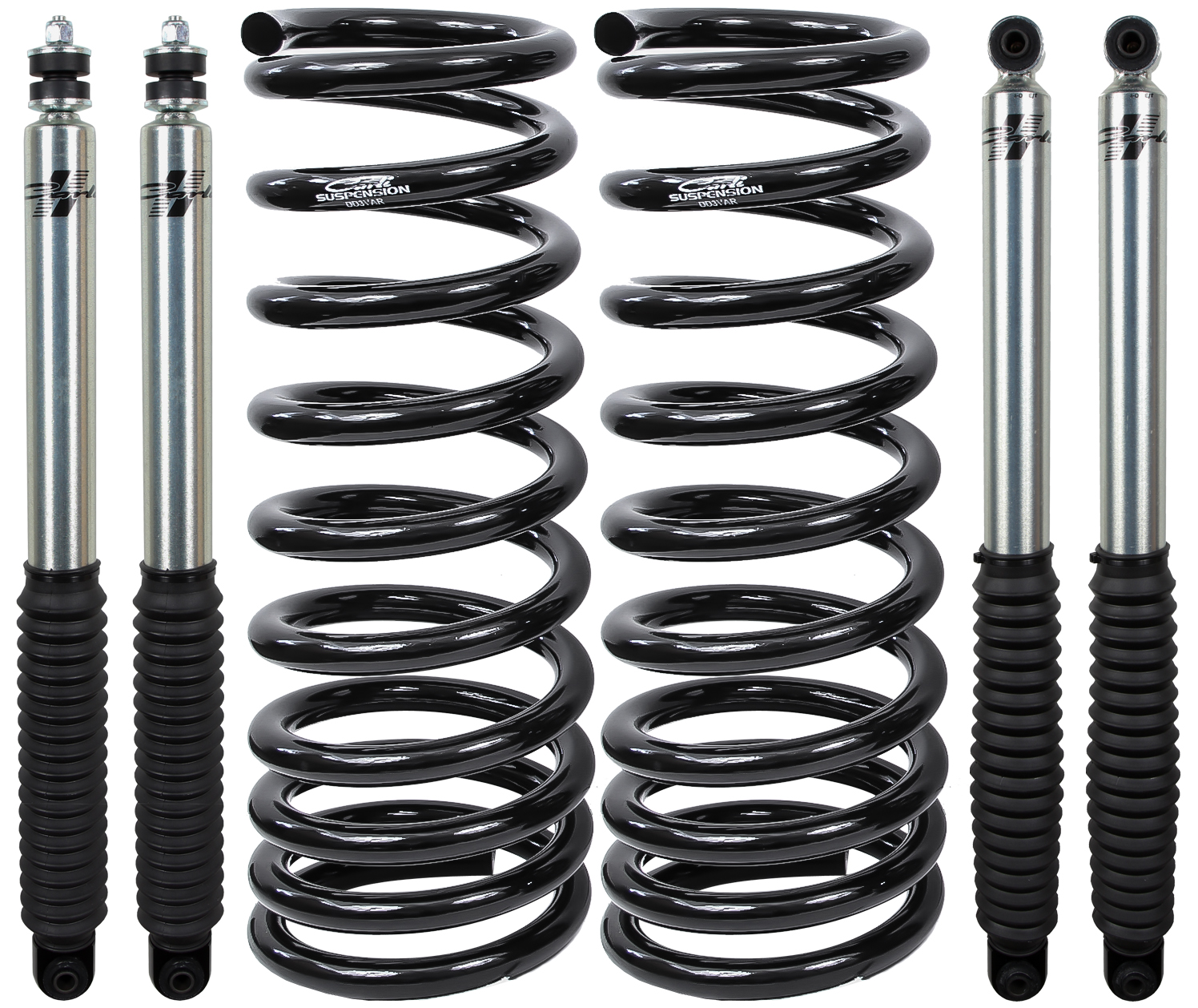 Carli Suspension CS-DSTARTER-03-H - Carli Starter Leveling System - Base - 3in Lift - 2003-13 Ram 2500/3500 - Gas