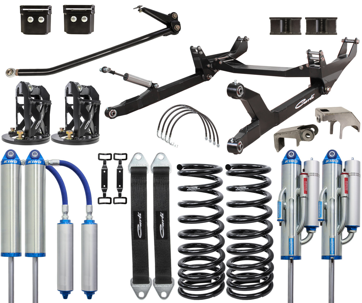 Carli Suspension CS-DUC35-6-12 - Carli Dodge 6" UNCHAINED 3.5 System, BASE Carli Suspension CS-DUC35-6-12 - Carli Dodge 6" UNCHAINED 3.5 System, BASE