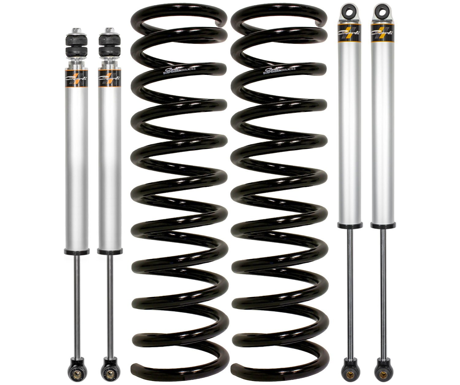 Carli Suspension CS-DLVL-CS-13-D - Carli Leveling Suspension System - Base - 2.5in Lift - 13-18 - Ram 3500 - Diesel - 4X4