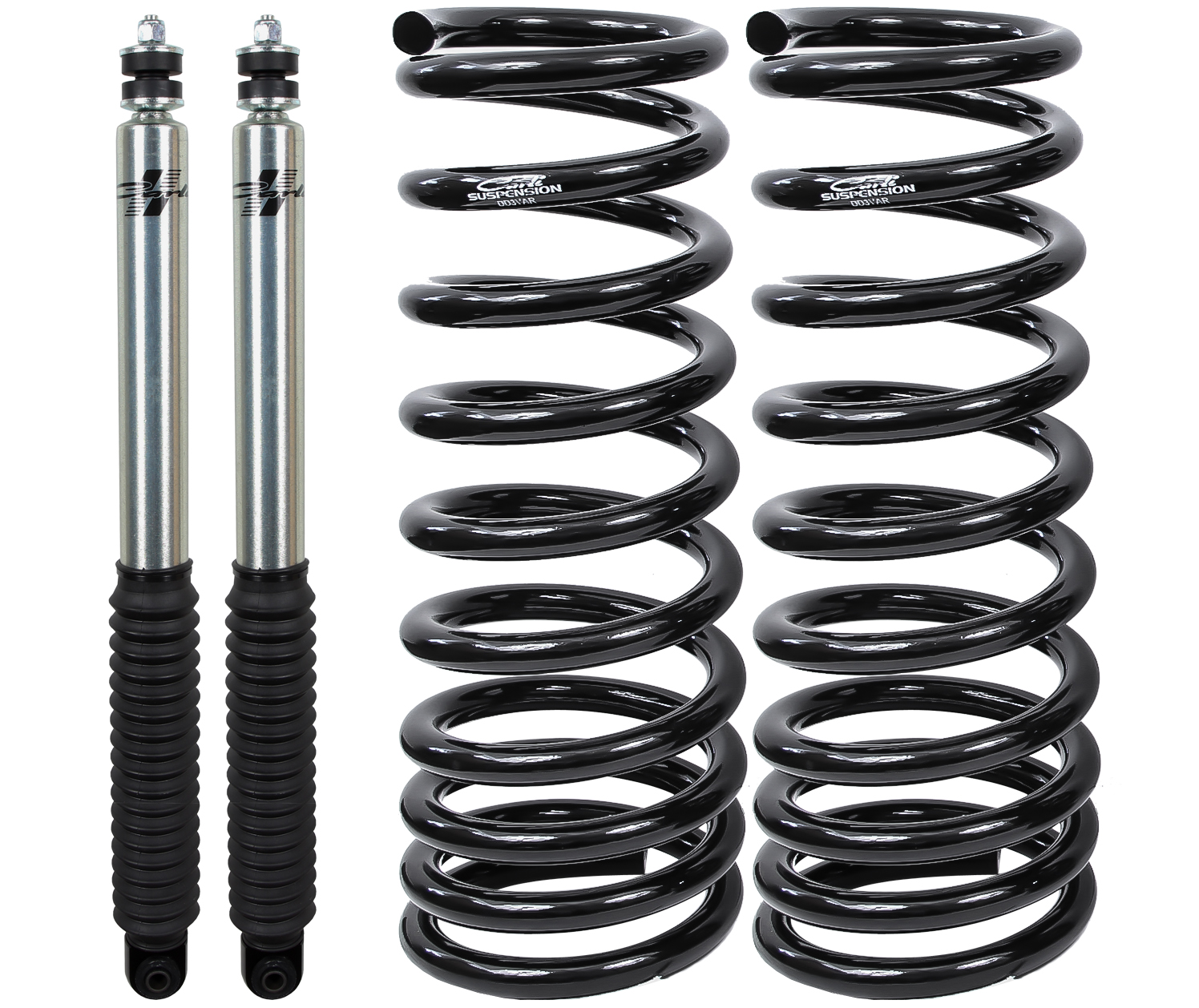 Carli Suspension CS-DLEVEL-03-H - Carli Leveling System - Base - 3in Lift - 2003-13 Ram 2500/3500 - Gas