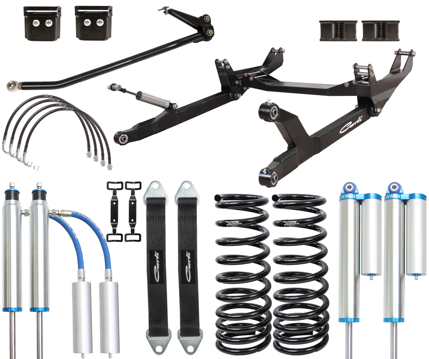 Carli Suspension CS-DPT25-6-03-D - Carli Pintop 2.5 System - Base - 6in Lift - 2003-09 Ram 2500/3500 - Diesel - 4X4