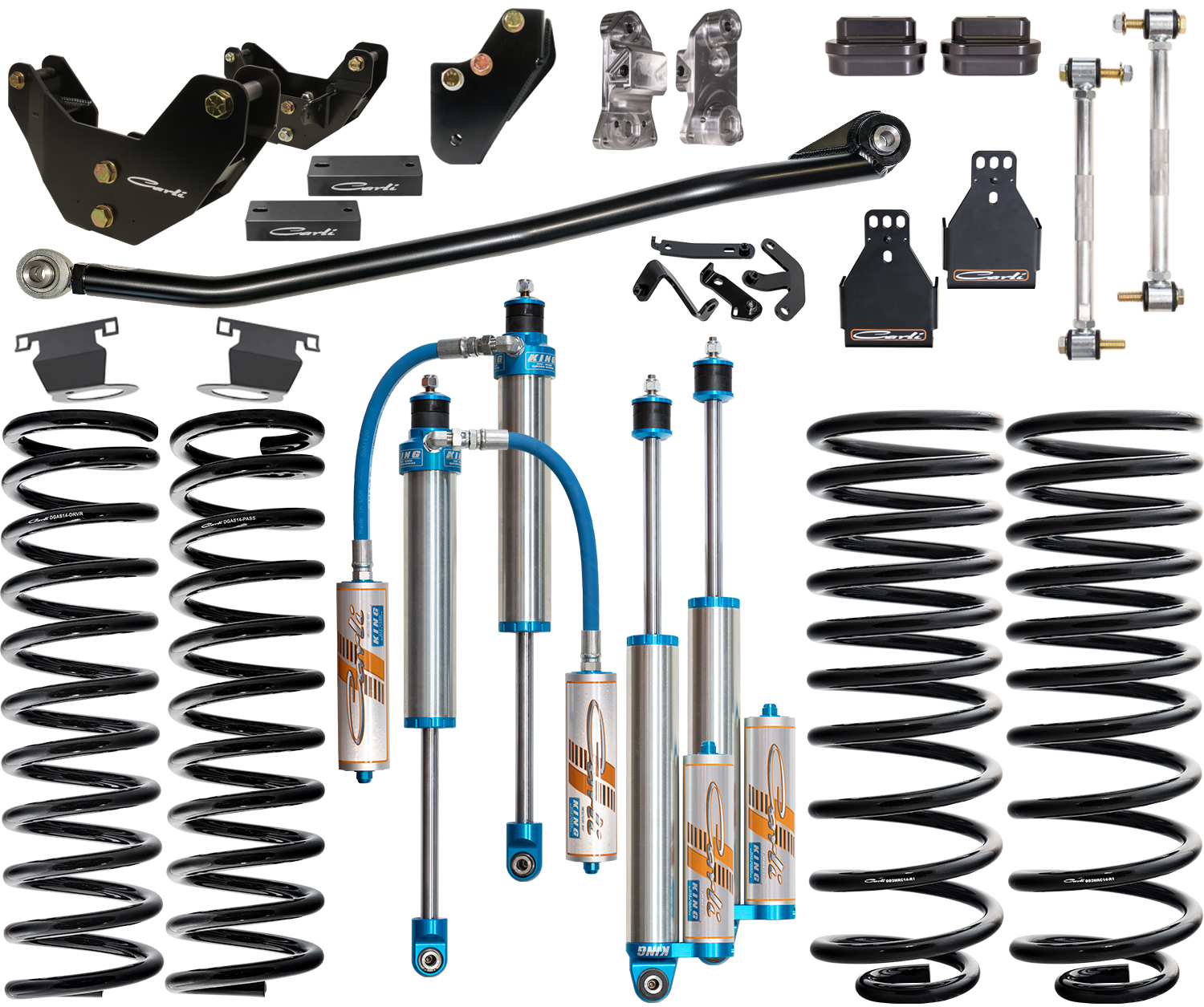 Carli Suspension CS-DPT25-19-PW - Carli Pintop Leveling System - Base - 2in Lift - 19-22 Ram Powerwagon - Gas - R1 Coil Carli Suspension CS-DPT25-19-PW - Carli Pintop Leveling System - Base - 2in Lift - 19-22 Ram Powerwagon - Gas - R1 Coil