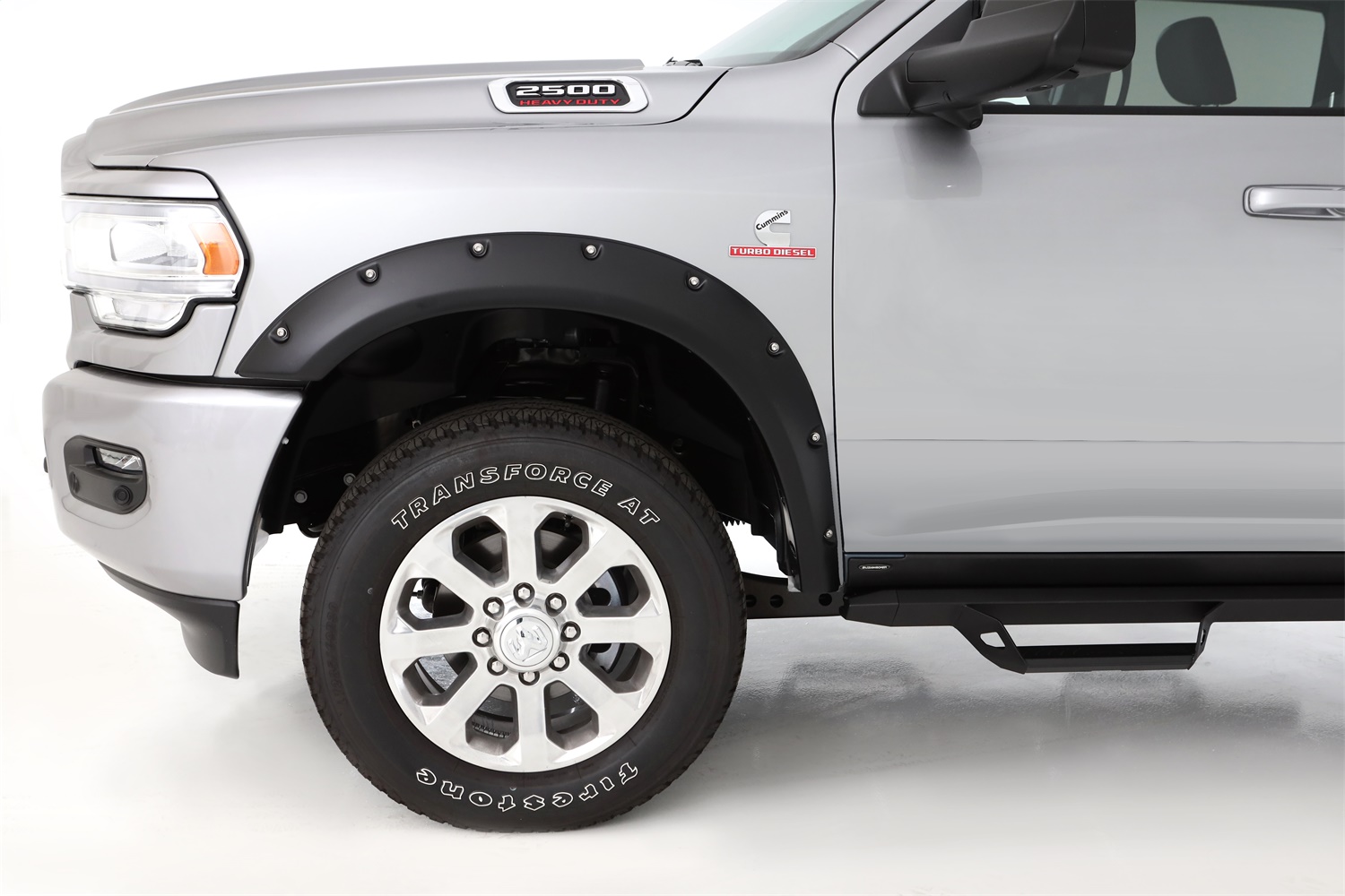 Bushwacker 50065-02 - 2019 Dodge Ram 2500/3500 Pocket Style Flares 2pc  - Black