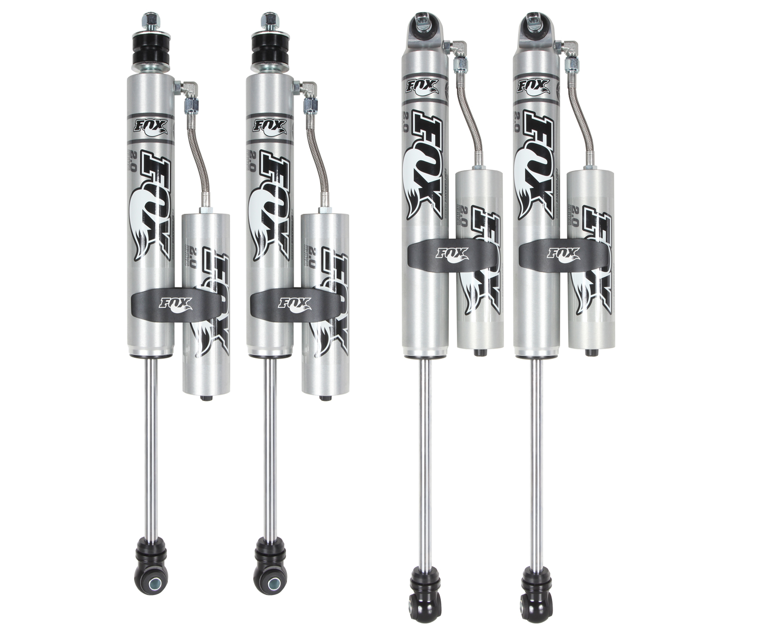 Carli Suspension CS-JKU-BC20SPKG-25-07 - Carli Backcountry Shock Package - Fox 2.0 Remote Reservoir