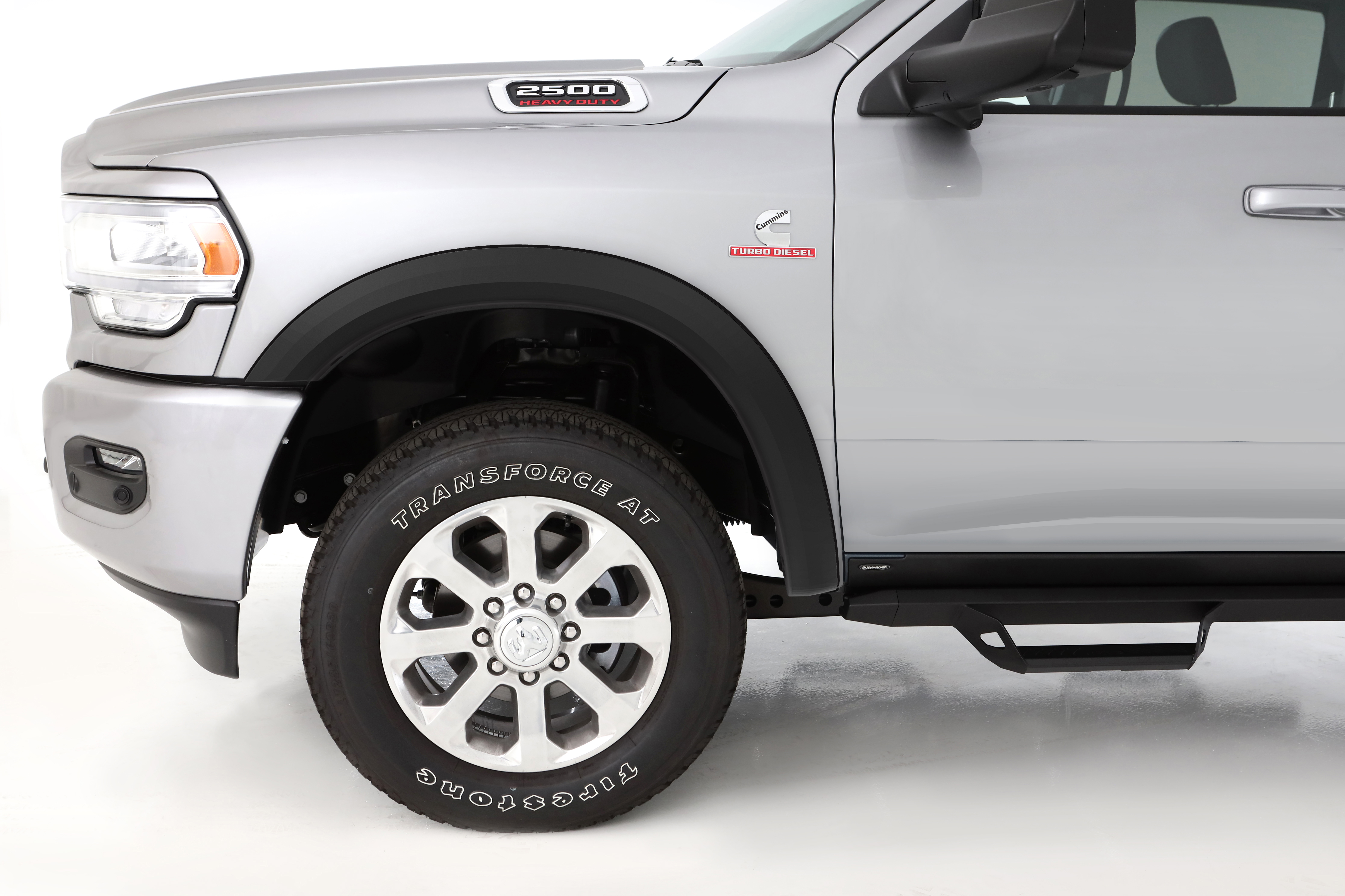 Bushwacker 50069-02 - 19-22 Ram 2500/3500 Fleetside OE Style Front Flares 2pc - Black Bushwacker 50069-02 - 19-22 Ram 2500/3500 Fleetside OE Style Front Flares 2pc - Black
