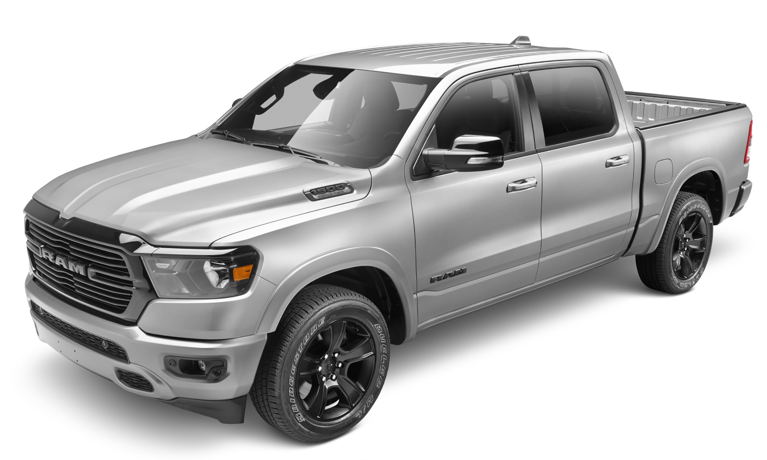 Bushwacker 50928-95 - 20-22 Ram 1500 (Excl. Rebel/TRX) OE Style Flares 4pc - Billet Silver Metallic
