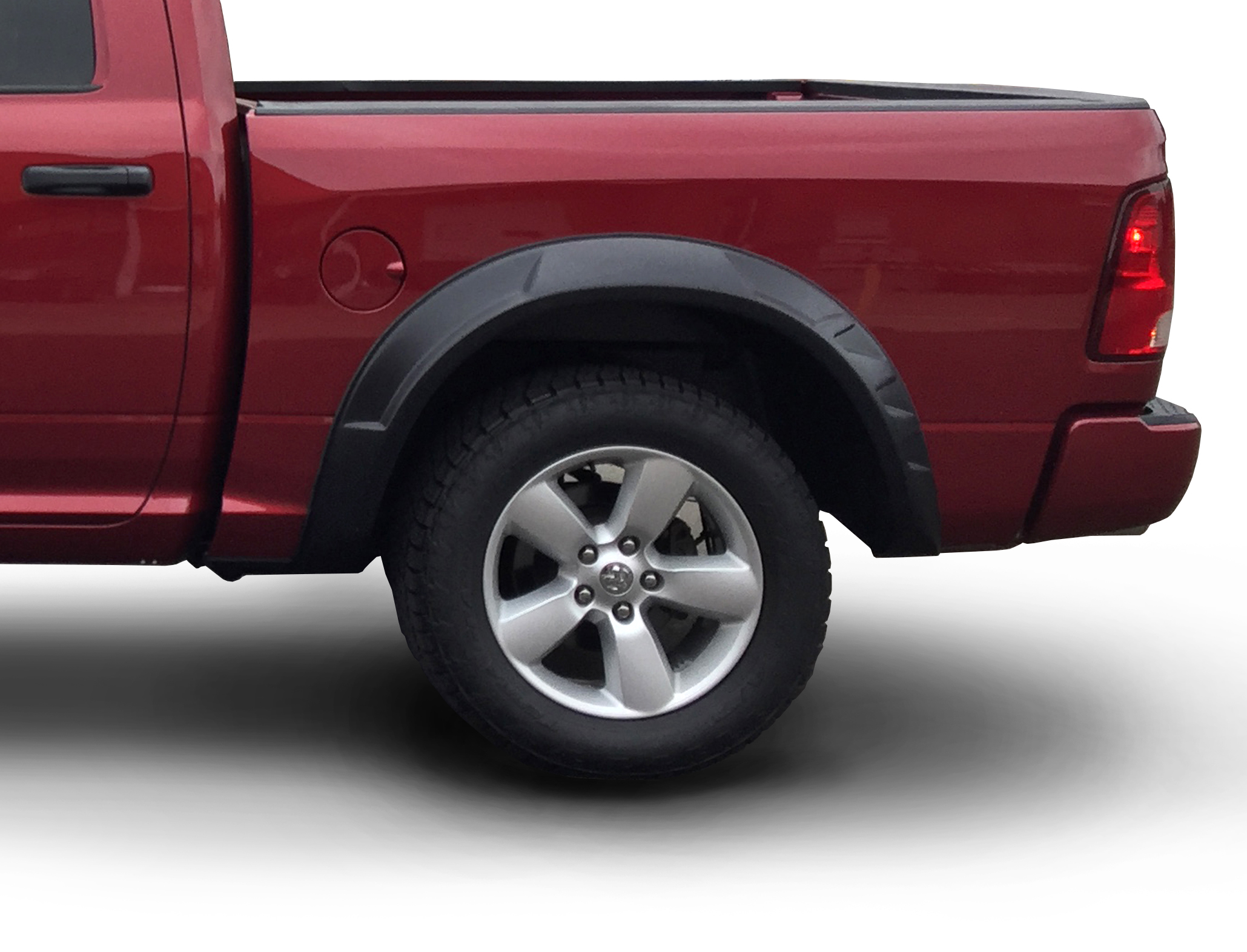 Bushwacker 50070-02 - DRT Style Fender Flares; Rear for 2019-2020 Ram 1500 Classic, 2009-2018 Ram 1500 (Excludes R/T and Rebel Models), 2010-2018 Ram 2500/3500