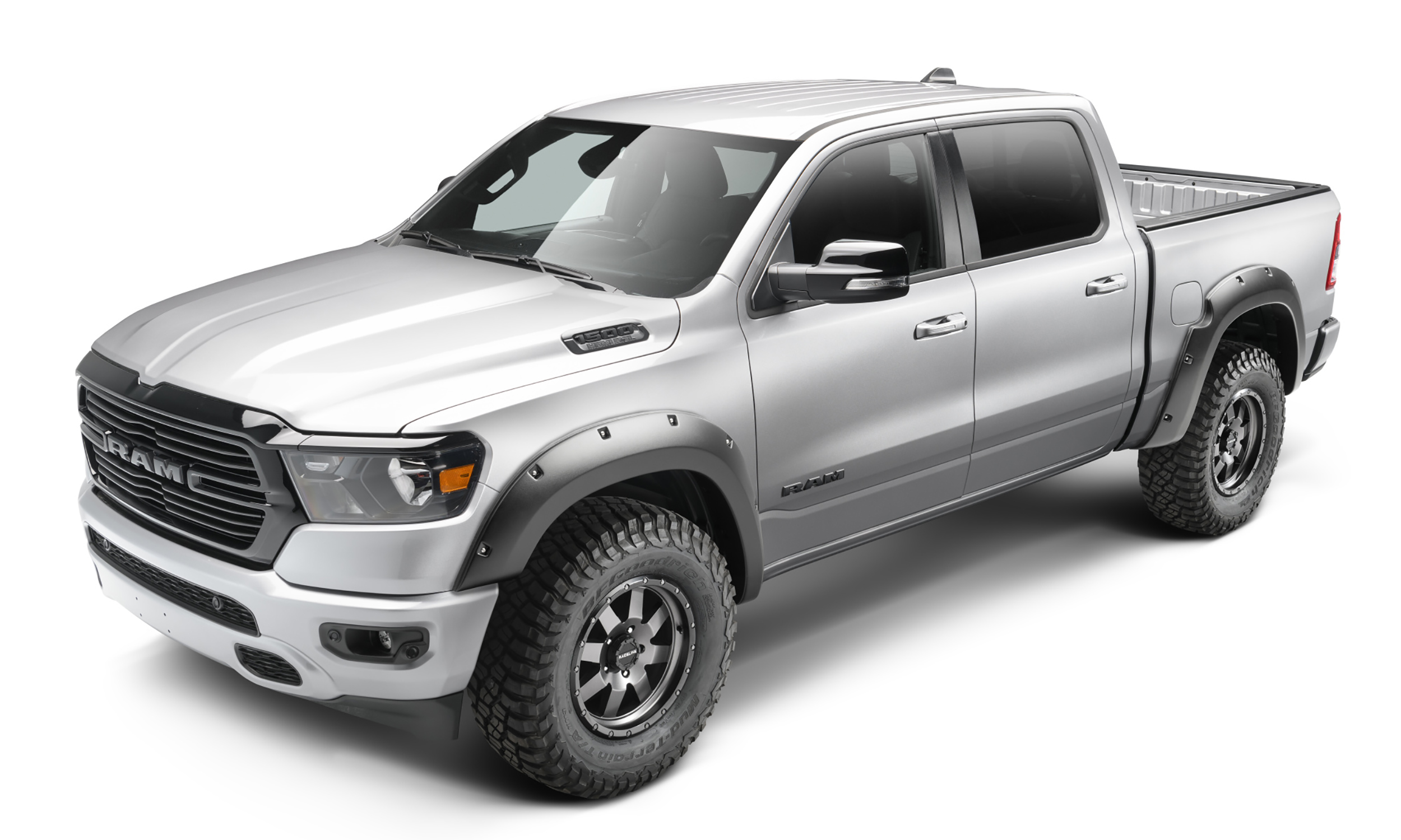 Bushwacker 58204-08 - 11-21 Dodge Ram 1500 (Classic) Forge Style Flares 4pc - Black Bushwacker 58204-08 - 11-21 Dodge Ram 1500 (Classic) Forge Style Flares 4pc - Black