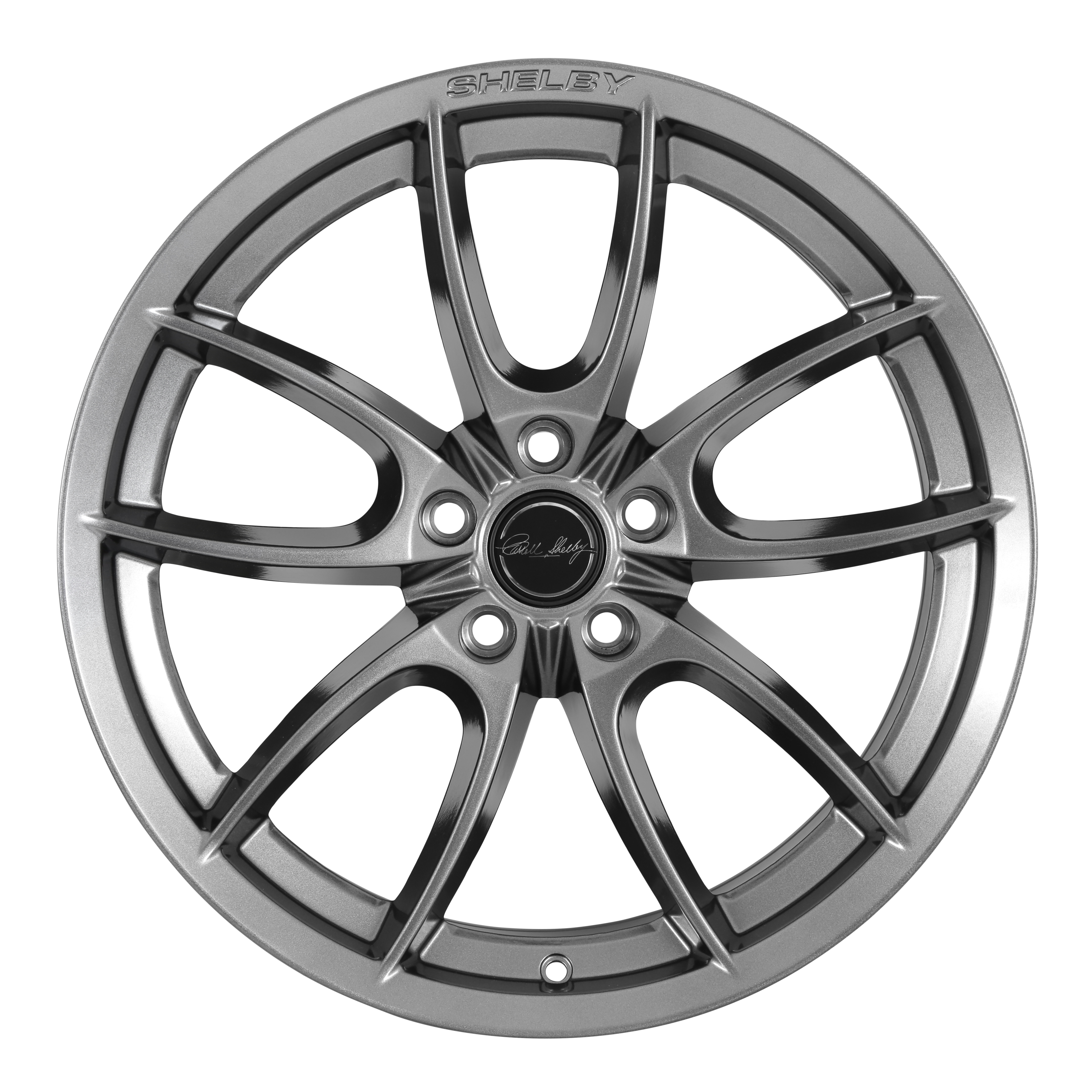 Carroll Shelby Wheels CS5-995534-G - CS5 - 19 x 9.5 in. - 34mm Offset - Gunmetal