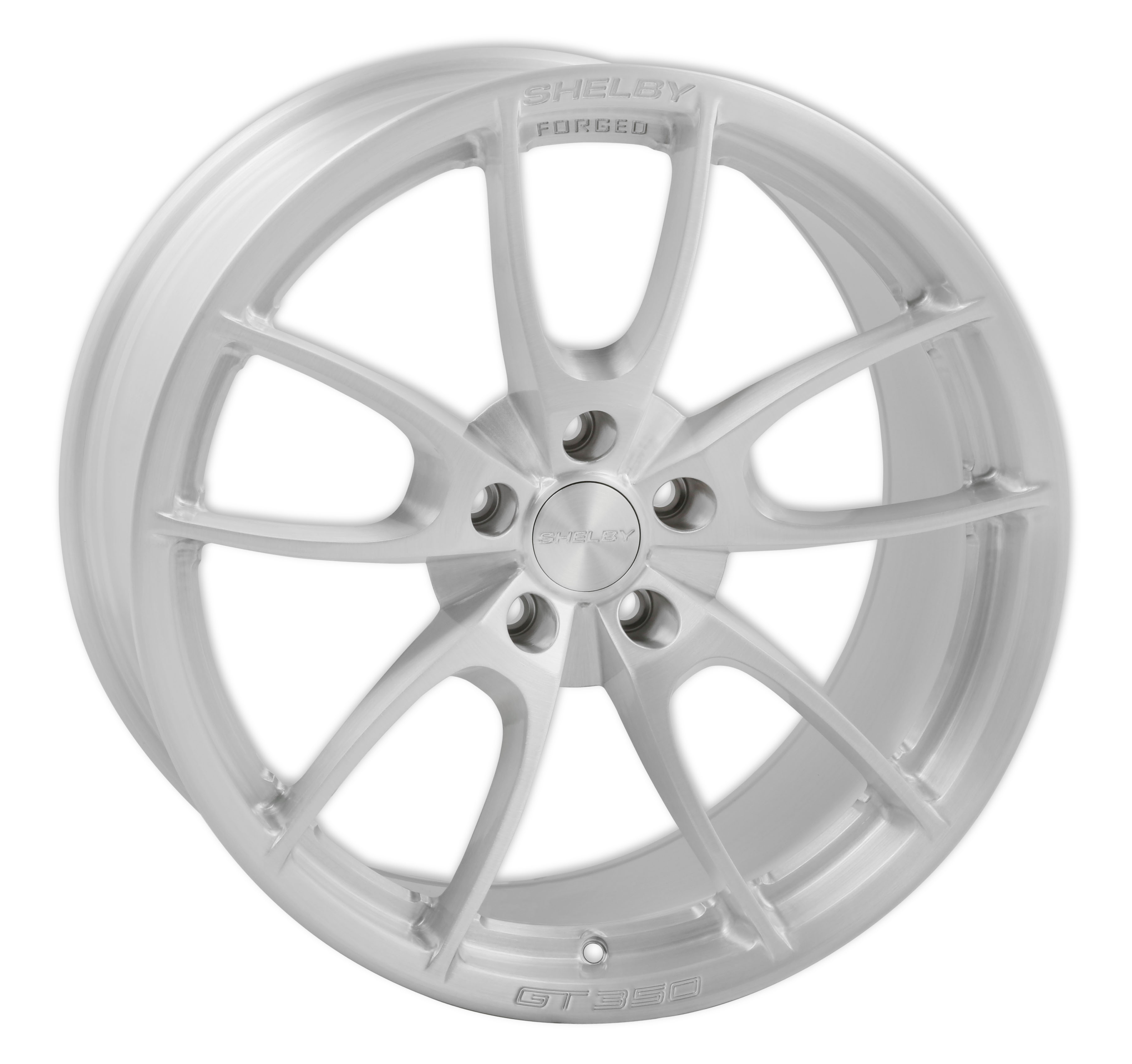 Carroll Shelby Wheels CS21-911460-RR - CS21 - 19 x 11 - 60mm Offset - Brushed Clear