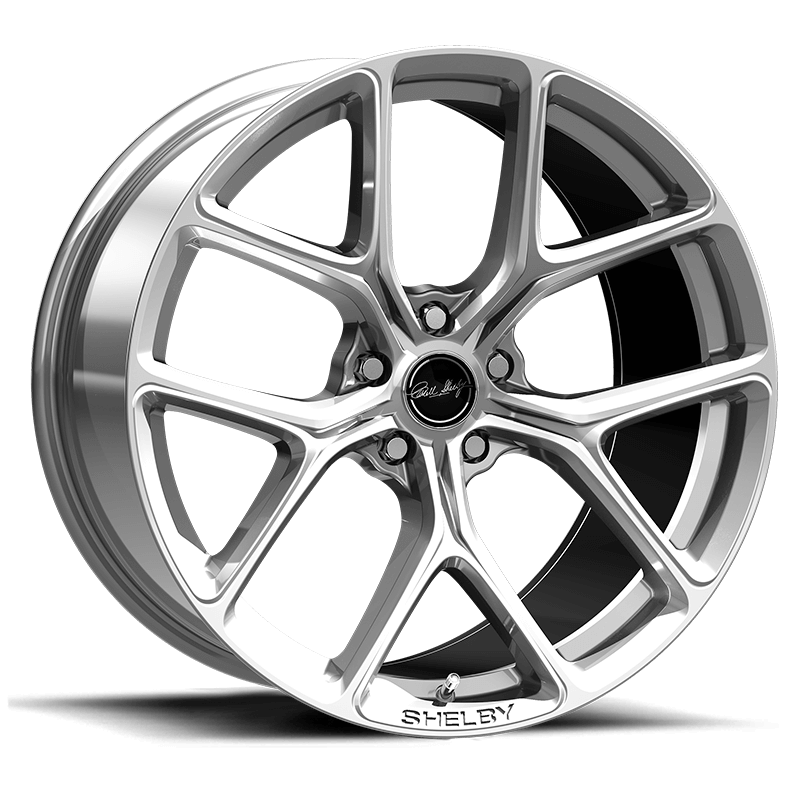 Carroll Shelby Wheels CS3-215455-CP - CS3 - 20 x 11 in. - 50mm Offset - Chrome Powder