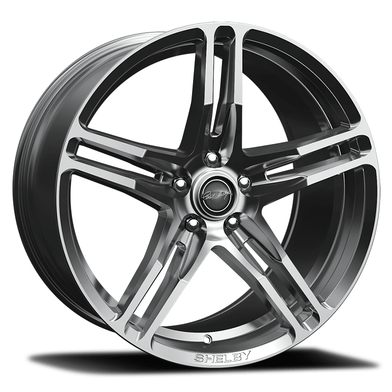 Carroll Shelby Wheels CS14-215455-CP - CS14 - 20 x 11 - 50mm Offset - Chrome Powder