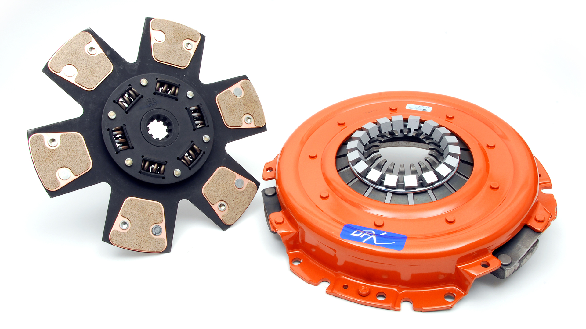 Centerforce 315735552 - DFX ?, Extreme Performance Clutch Pressure Plate and Disc Set, 11in Dia., 10-Spline, Fits - Cars and Trucks 6/8 Cyl